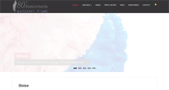 Desktop Screenshot of mazzantipiume.it